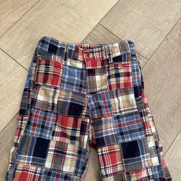 JANIE AND JACK BOYS PLAID PANTS SIZE TODDLER 3 - Picture 2 of 4